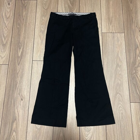 Gap Women's Wide Leg Black Chinos - Picture 1 of 2